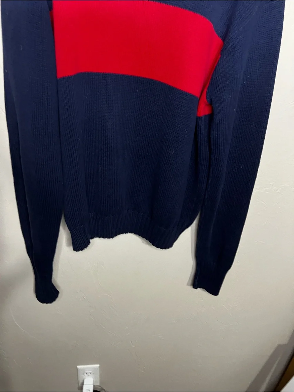 Polo Ralph Lauren Vintage 90s Men’s Thick Cotton Rib Knit Turtleneck Sweater